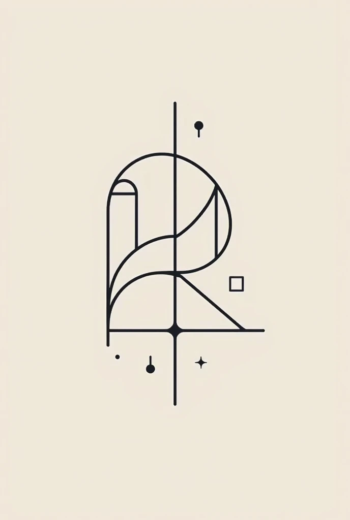 generate me a logo, based on simple lines, shapes without fillings, something more minimalist and architectural, We are an interior design studio and this is our mission : In Essence, We design spaces that capture the true essence of imagination and creativity, integrating technology and current trends to create inclusive environments that inspire and enrich the comprehensive development of children ,,,, I want a logo that relates this, not too complex, keep it simple