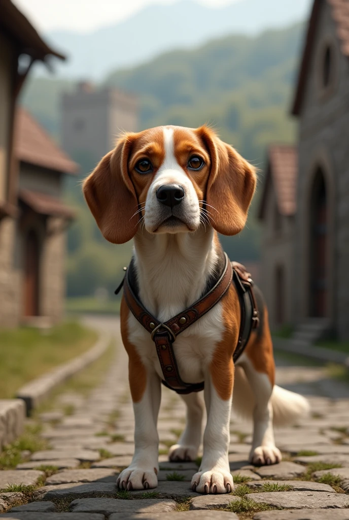 Medieval beagle normal dog