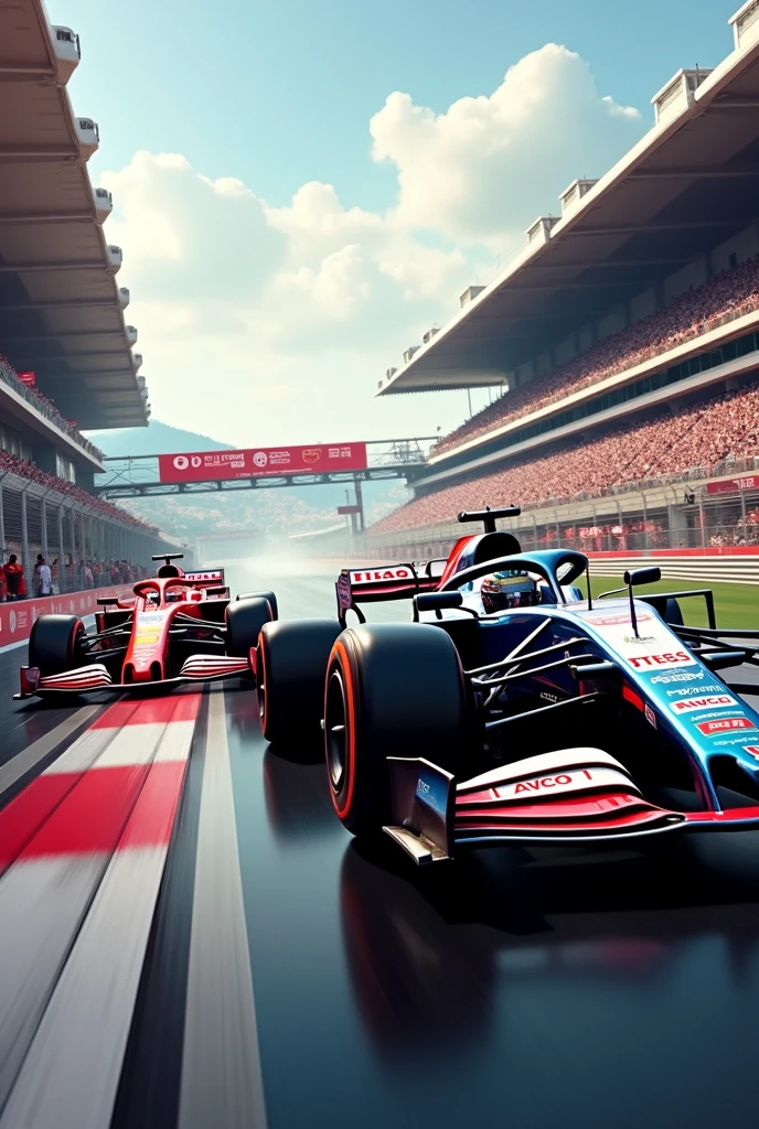 A Formula 1 post