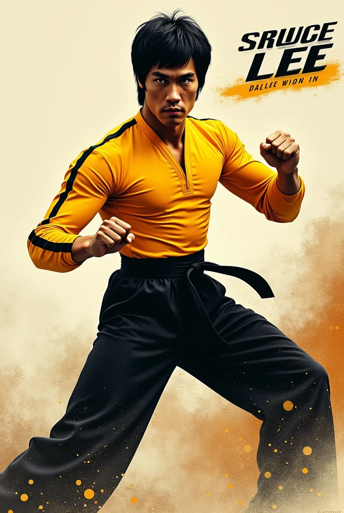 generate bruce lee poster