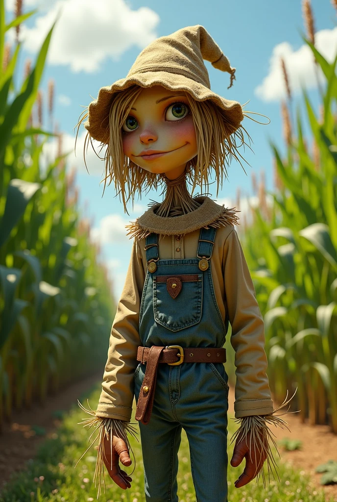 Scarecrow from the book The Wizard of the Emerald City