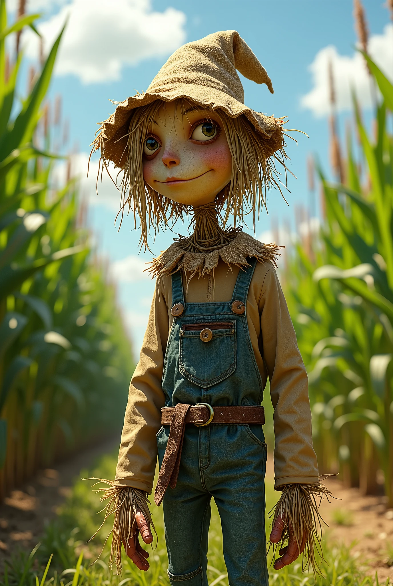 Scarecrow from the book The Wizard of the Emerald City