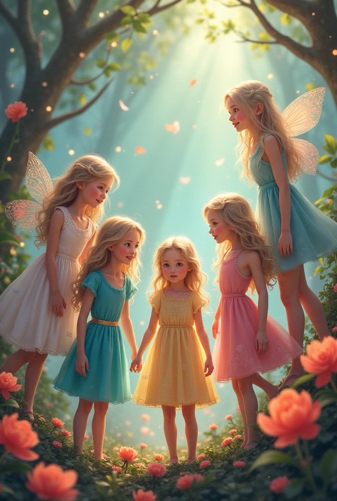in this image there are only 4 girls, I need 5