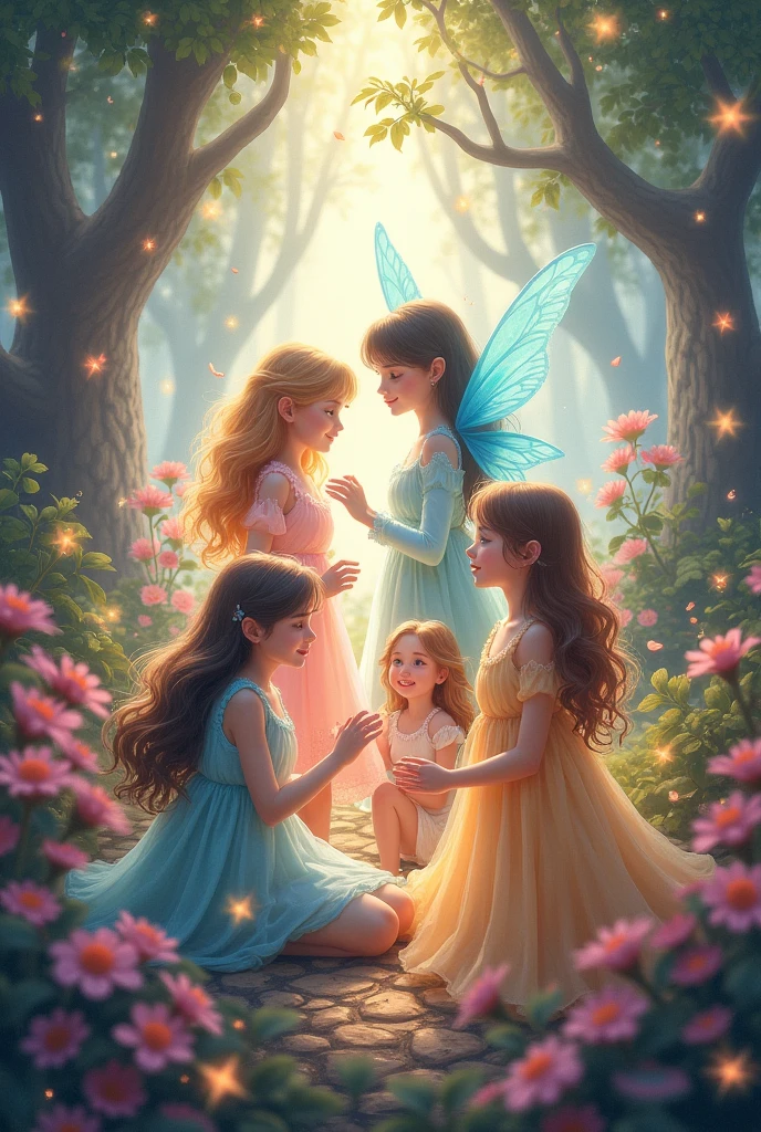 in this image there are only 4 girls, I need 5
