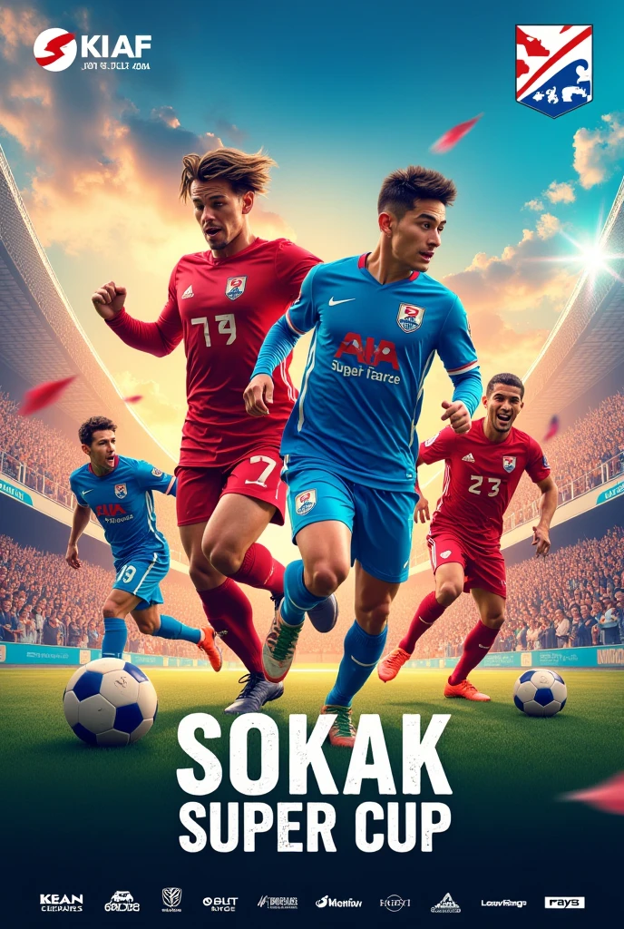 Placat for the football tournament „SOKAK SUPER CUP 2024“