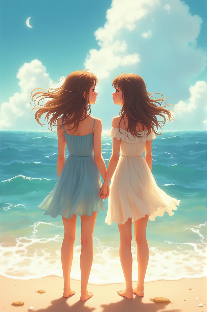 2 sister in sea