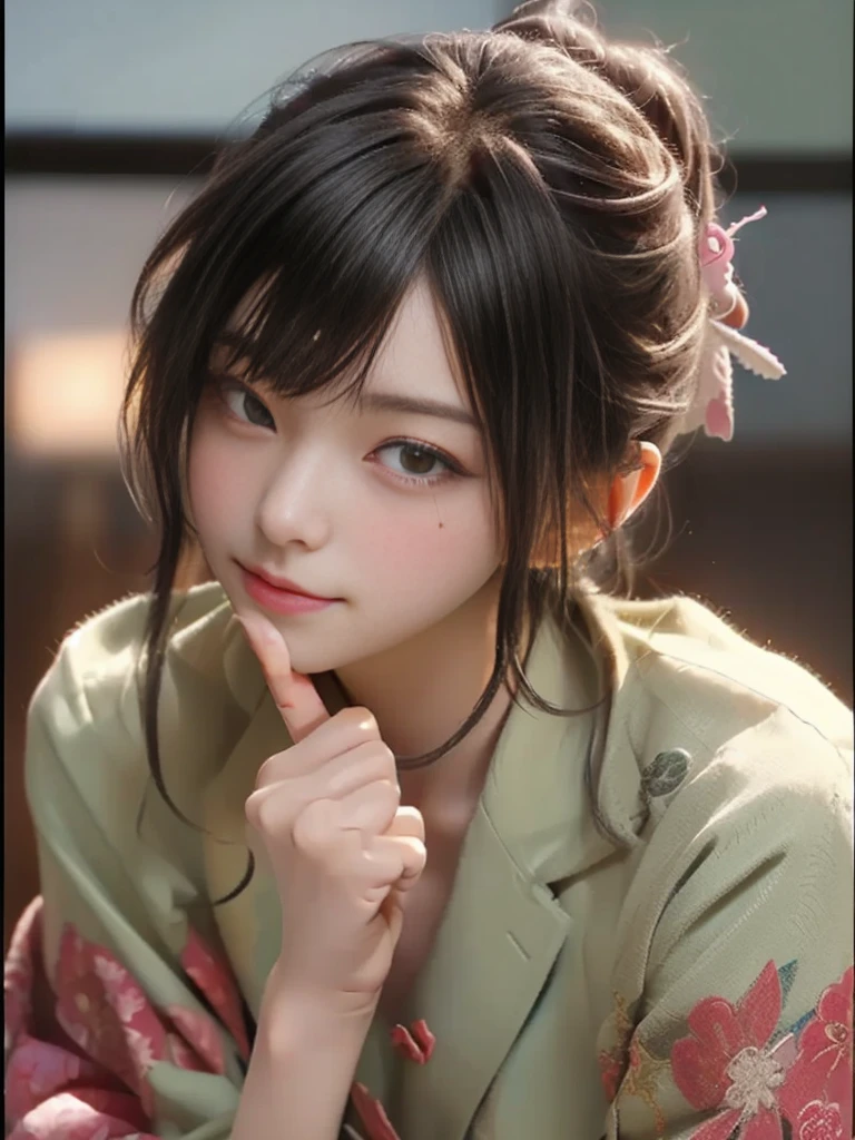 Close-up of a person touching a button on a screen, with your index finger, biting lips, , (wink), focus on facial details!!!!!!, Sex, cute kiss together, zerochan, far!!, gapmoe yandere, Download contents, 🚿🗝📝, Ahegao, by Hitoshi Homura, yandere