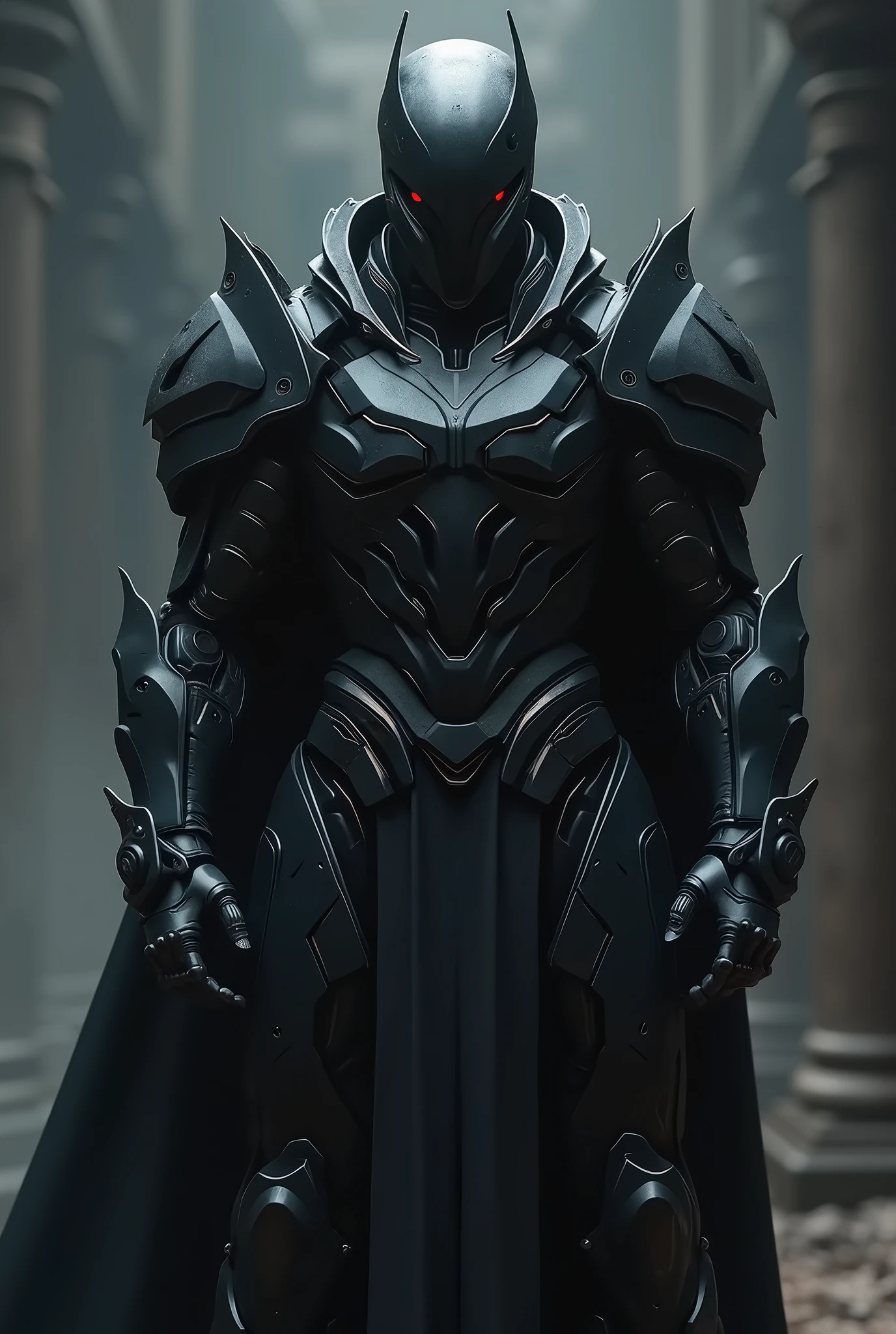 An armor/dark outfit