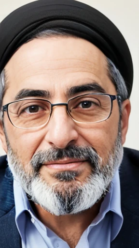 A Jewish man focus on the face