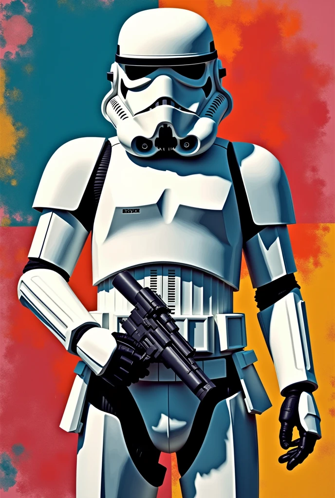 Stormtrooper 

In warhol style 
