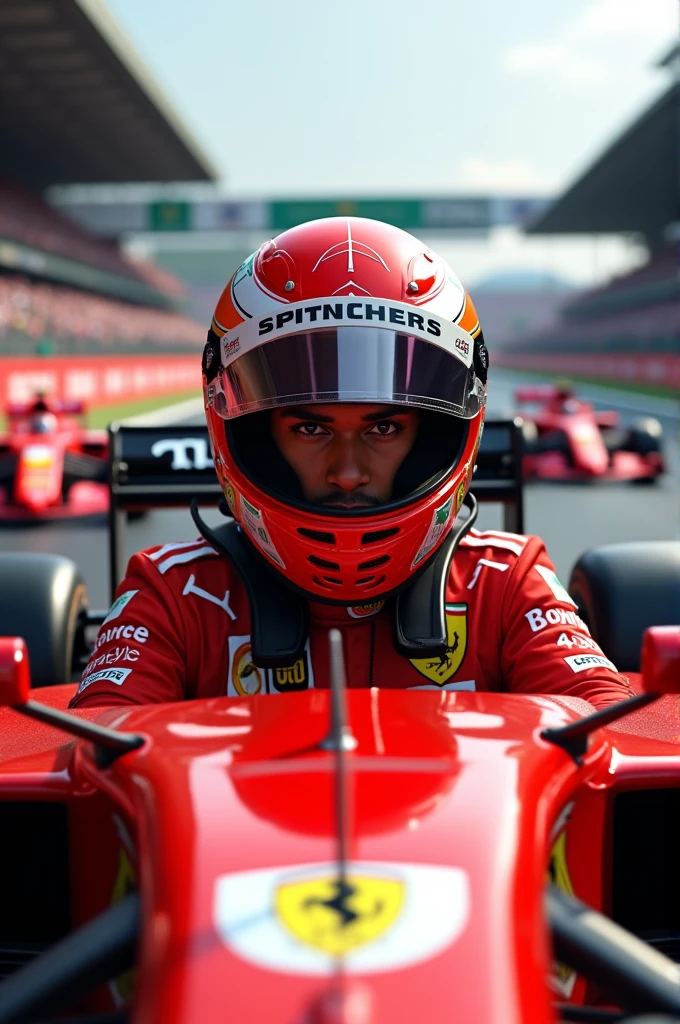 Lewis Hamilton at Ferrari in 2025
