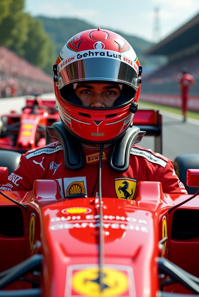 Lewis Hamilton at Ferrari in 2025