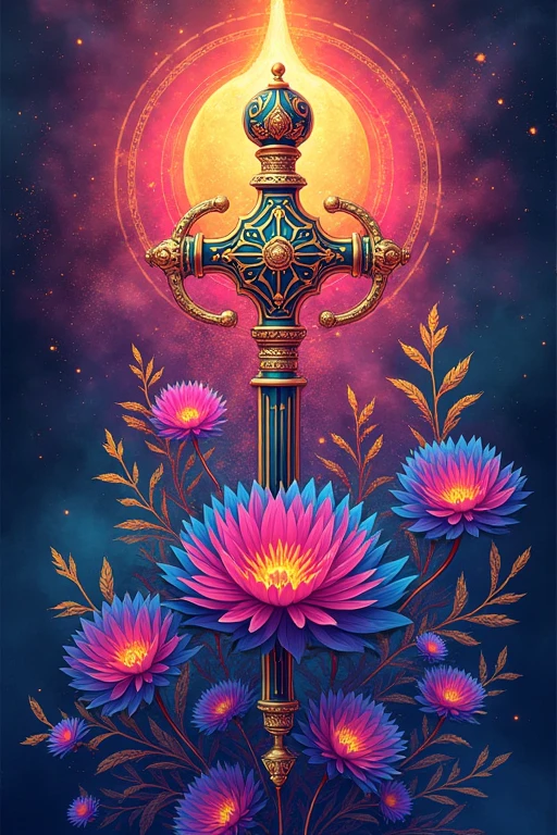 VAJRA, flower, pop.