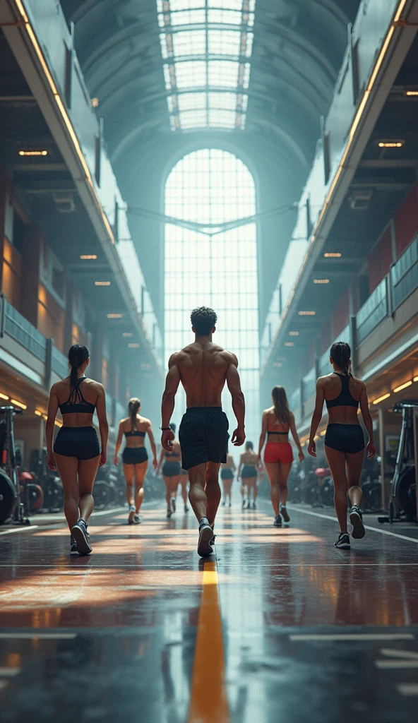A great academy, gym, weights and training machines.