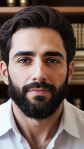  A Jewish man focus on the face 