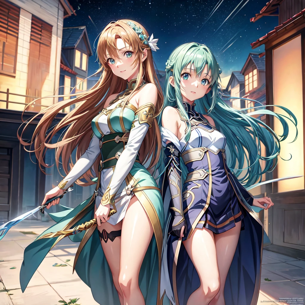 Popular Anime「Sword Art Online」Iconic characters of、Asuna、Talented artist g_Beautifully illustrated with high resolution poster wallpapers by gg。Asuna&#39;s captivating eyes and perfectly defined lips、It captures every nuance of her character.。This work, which uses oil painting,、Add a vibrant and lively touch to your colors、It breathes breathtaking life into Asuna.。Super Breasts, Nipples,(Transparent box), 覆われたNipples, Completely naked, Stand still､Trained abdominal muscles、Beautiful lower abdomen、Raised crotch、Emphasis on the crotch､Breast Augmentation。The studio lighting enhances the overall composition.、It creates an atmosphere reminiscent of a scene from a movie.。Asuna&#39;s curves are accentuated by her perfect figure and revealing outfit.、Exudes confidence and charm。The moment of action with her arms flying in the air、The author considers it as follows:。