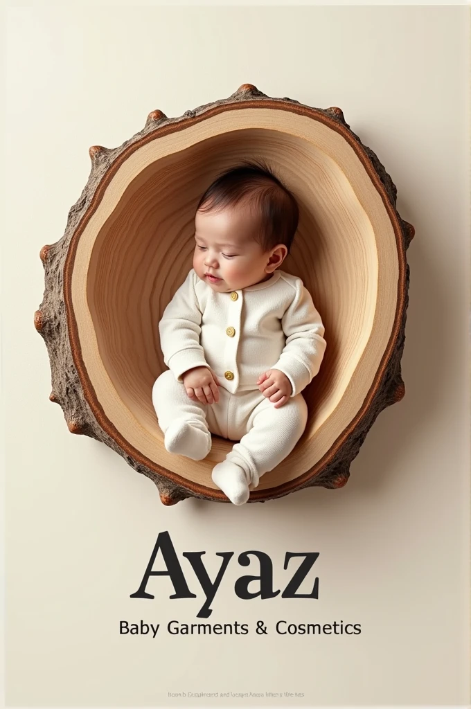 Create beautifull and natural log of Garments at the name of "AGC" at the lift side of AGC put a real picture of babyte .the full logo must be in attractive shape in the shape write the name "Ayaz Baby Garments & cosmetics