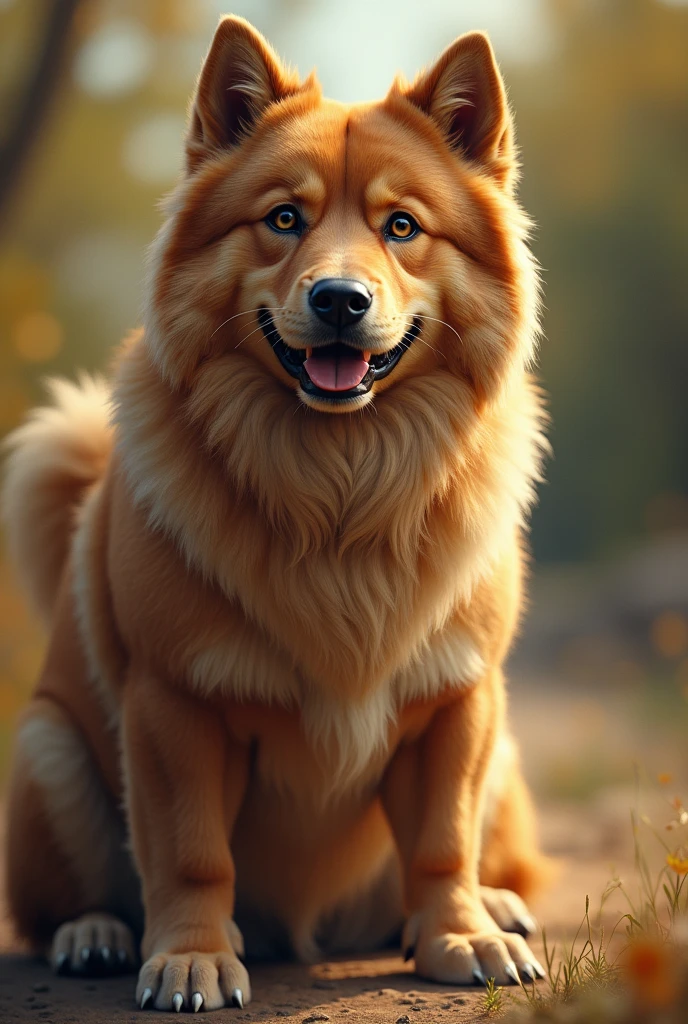 A dog