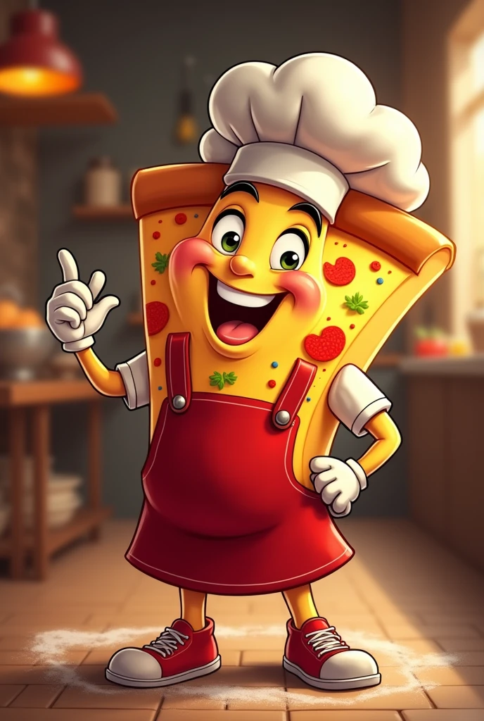 Mascot for a pizzeria 