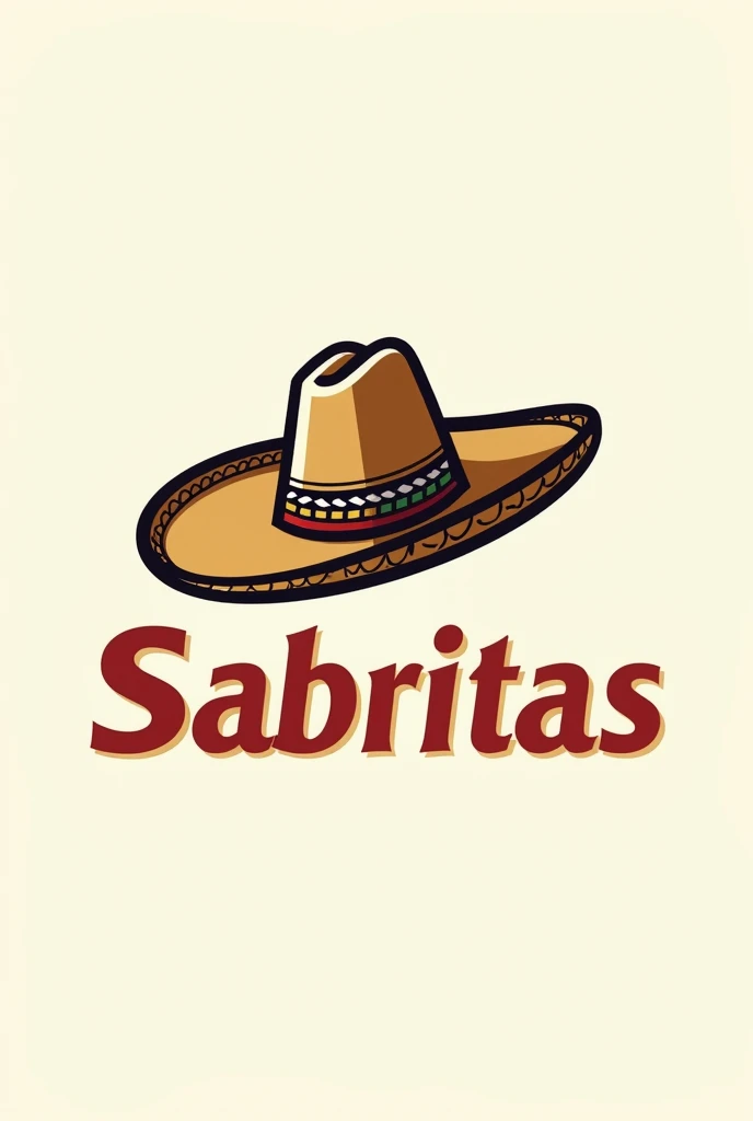 A logo for a Sabritas potato chip business featuring a charro hat 
