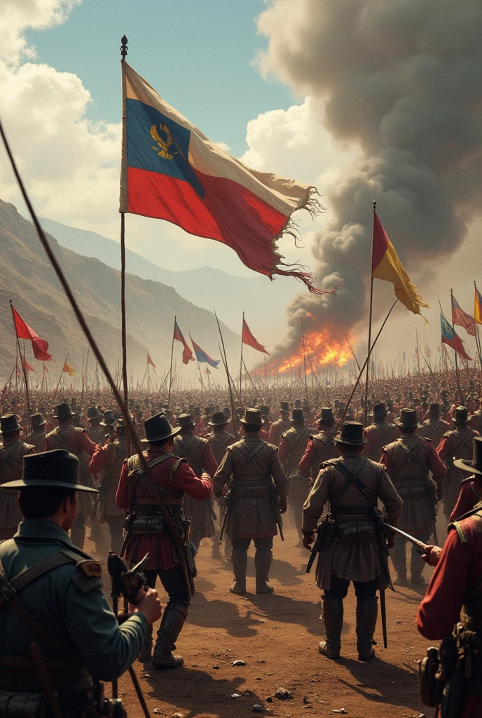 Battle of Ayacucho, War of the Patriots against the Royalists