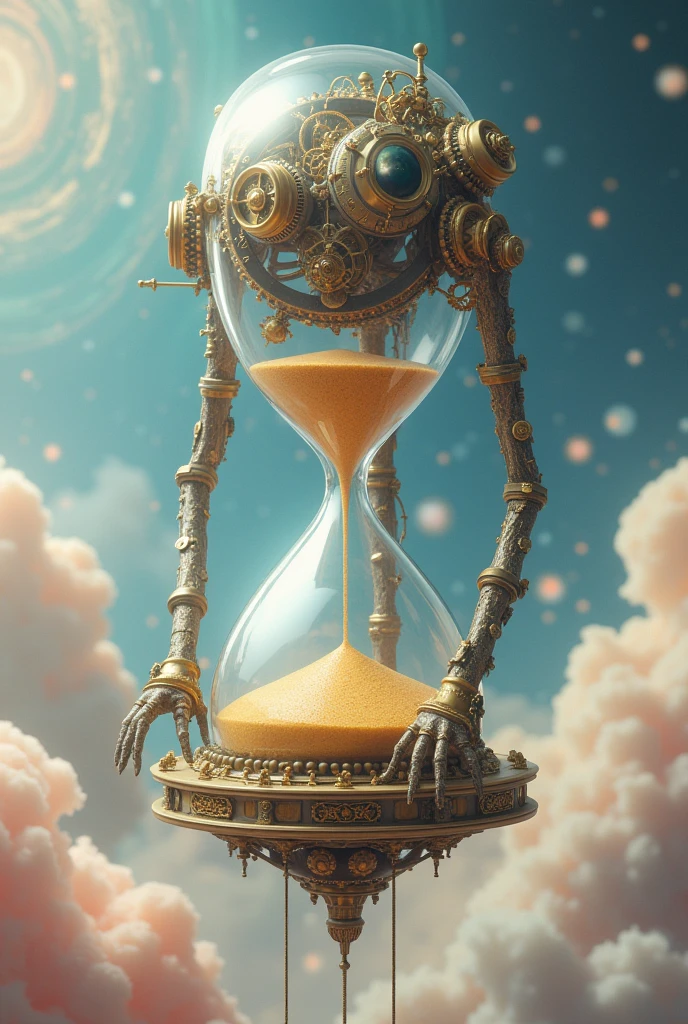A sand clock