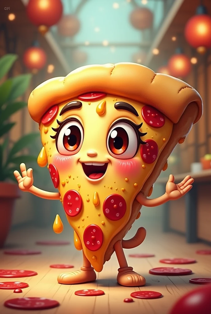 Pizza mascot