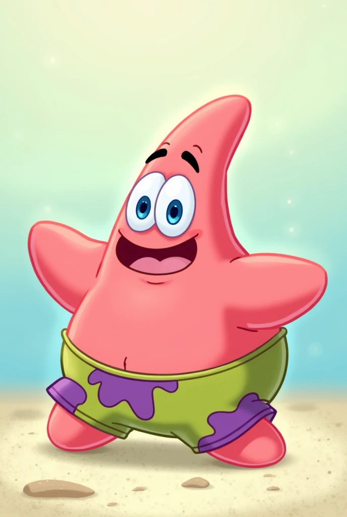 create a 40x40 dimension patrick the star