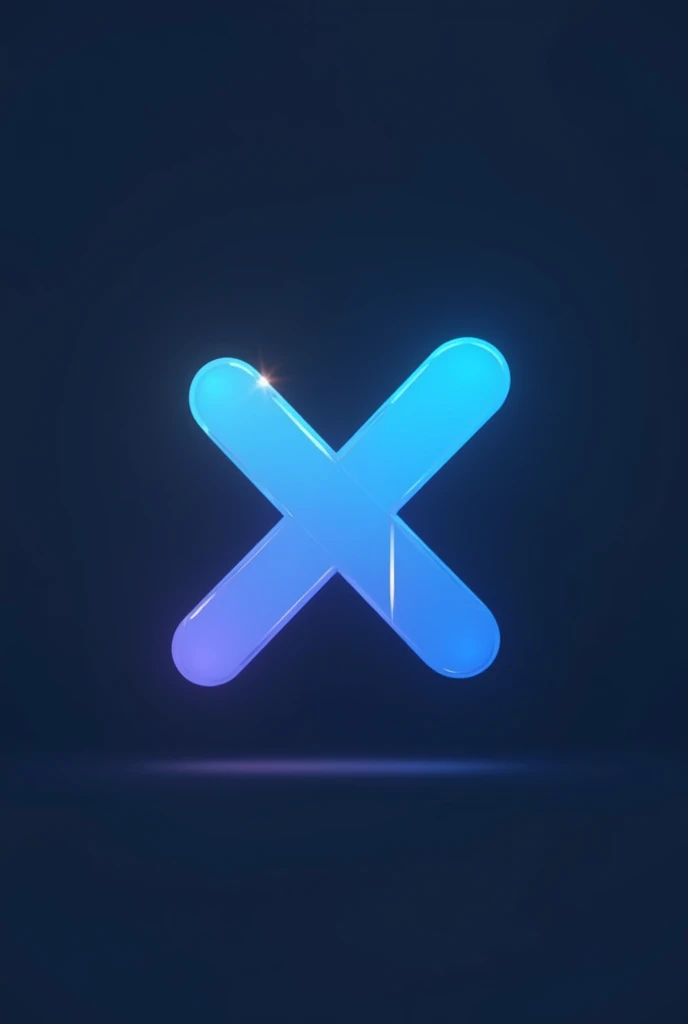 Create a logo of x(Twitter) with the user name below
