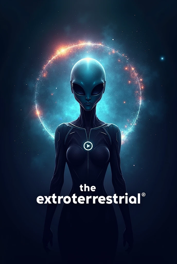 create a logo with the text "THE EXTRATERRESTRIAL"