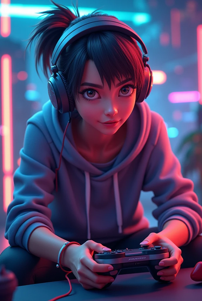Avatar photo for a game streamer