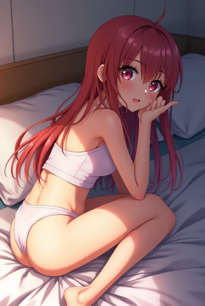 Chica anime masturbandose