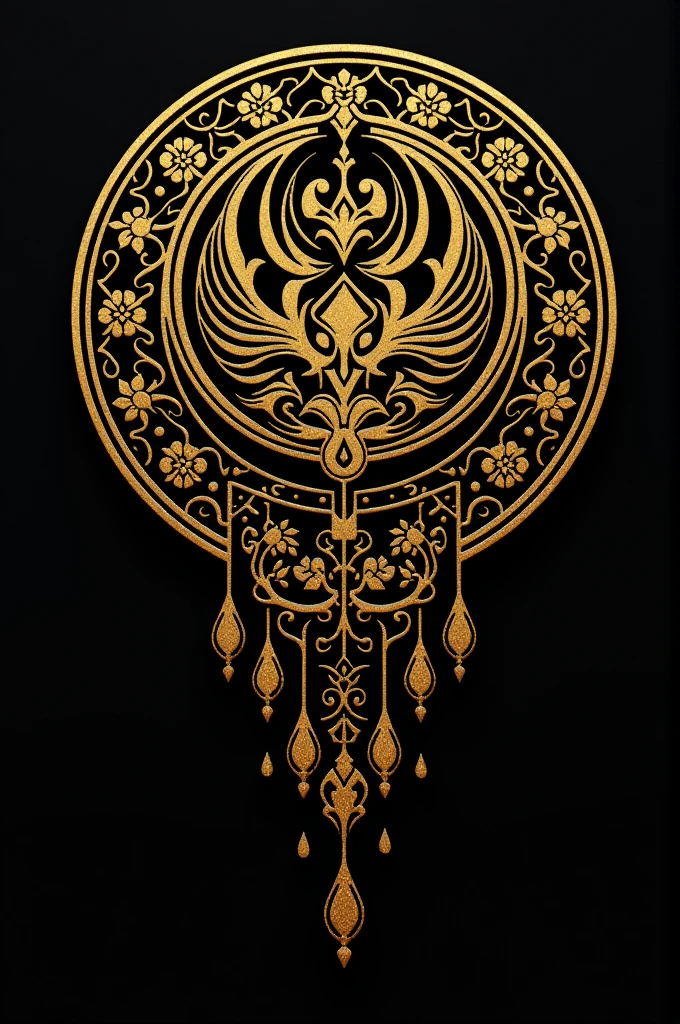 Cover image for a black and gold ebook 