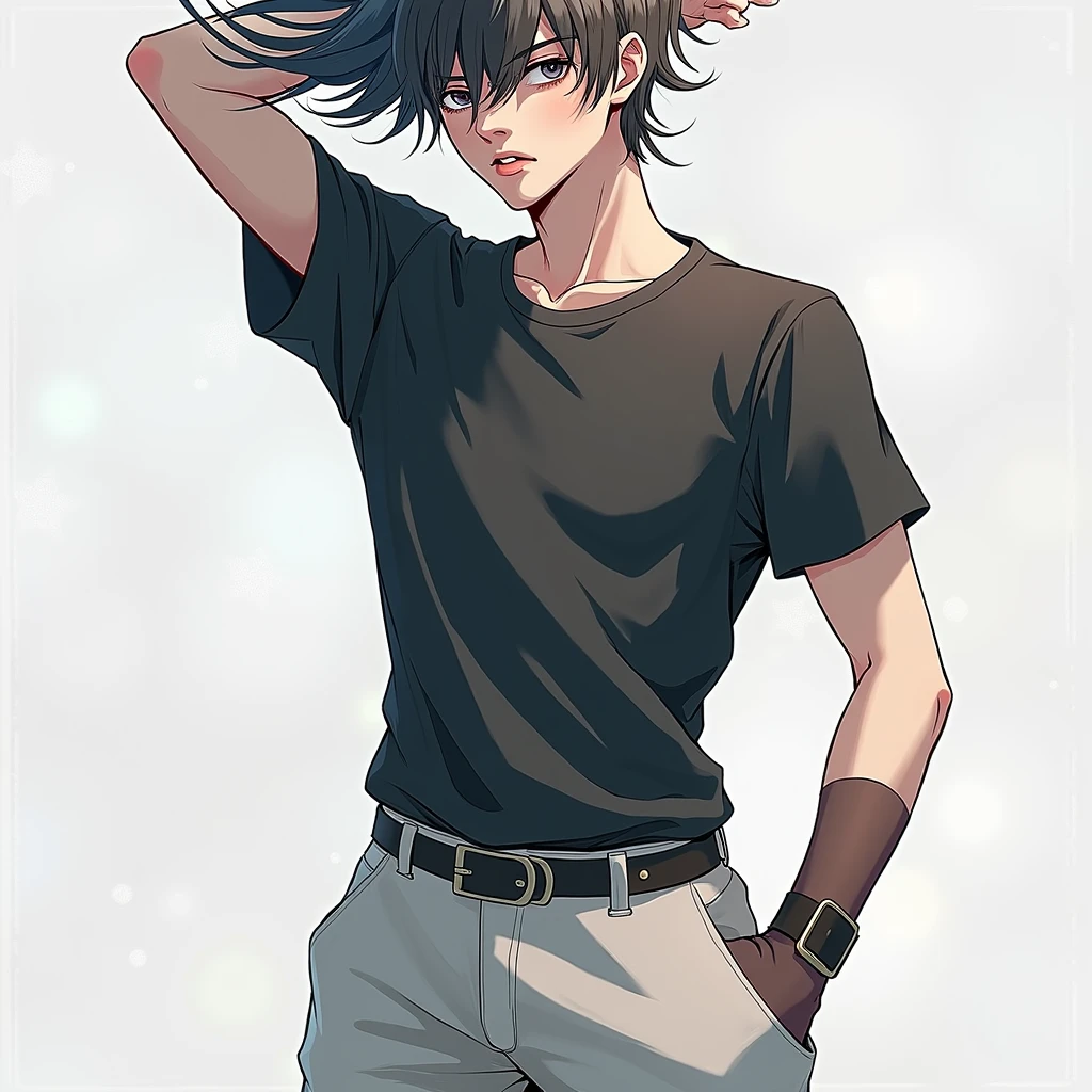 Complete the Hair of the Character