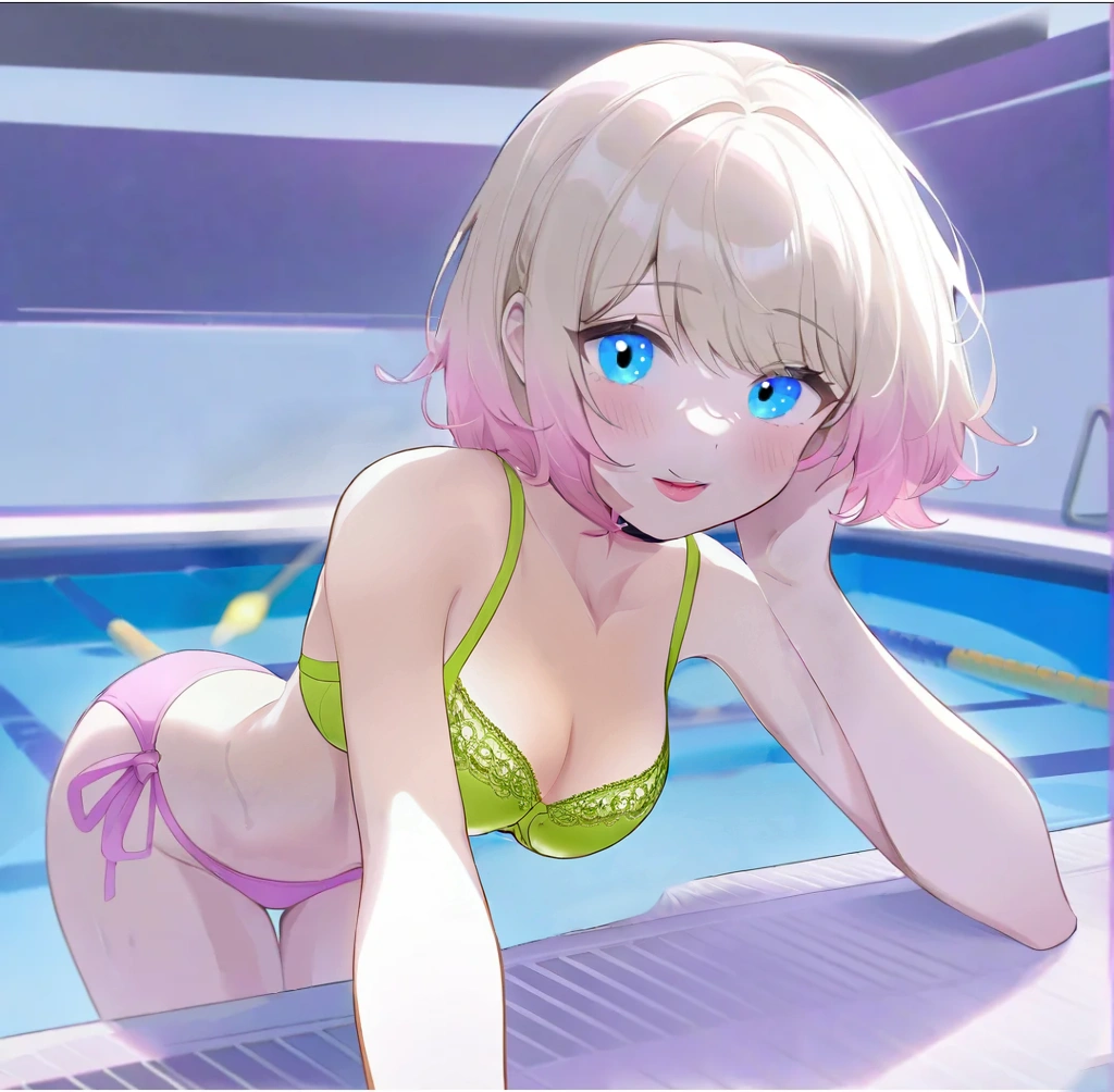 Give her a more appropriate bra.