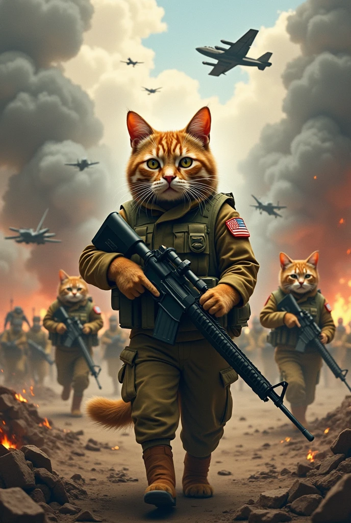 World war 3 but with cats