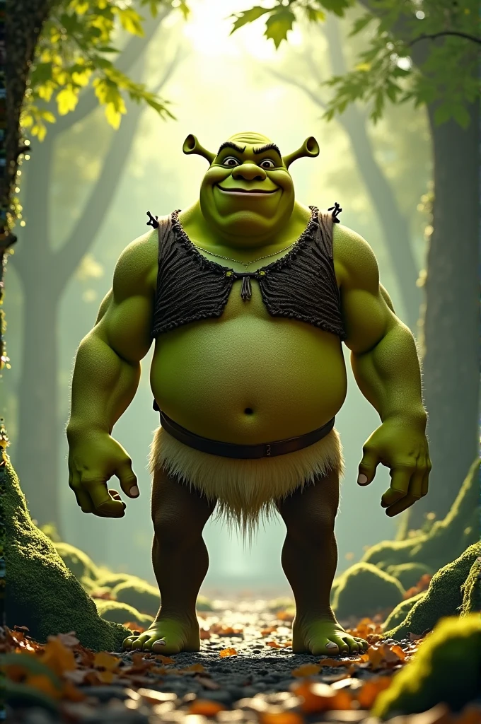 Shrek naked