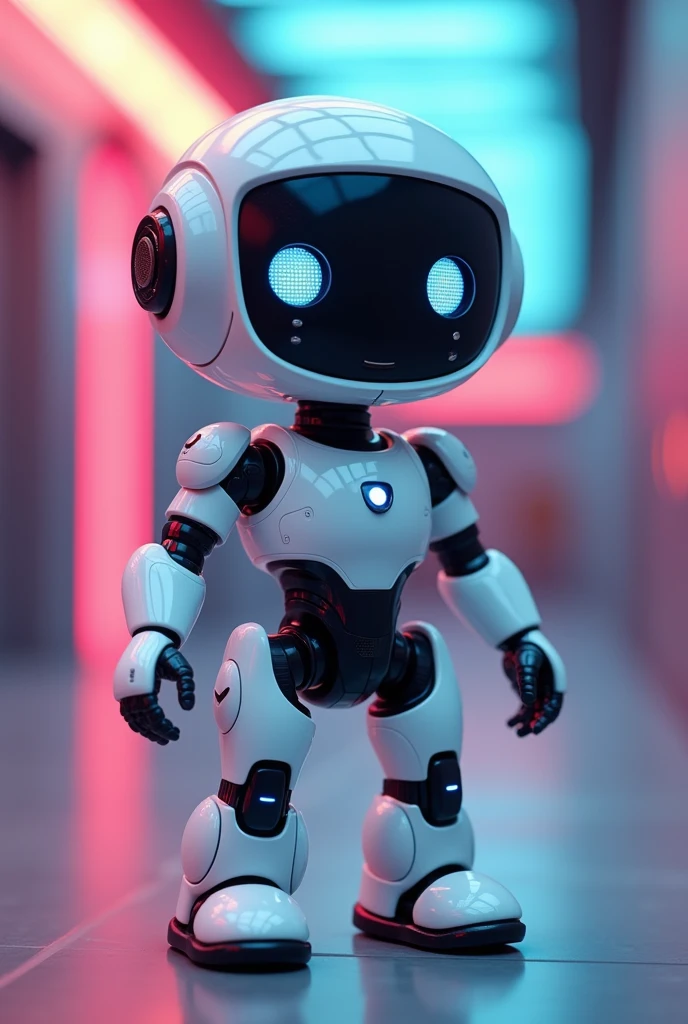 Robot with girl game mode