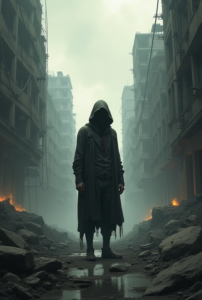 Can you create me the cover of a book called Shadows of the Apocalypse please?
