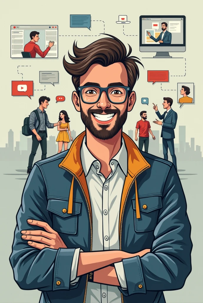 Generar un texto en donde describa que tareas hace un Community Manager