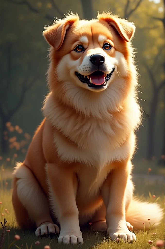 a dog
