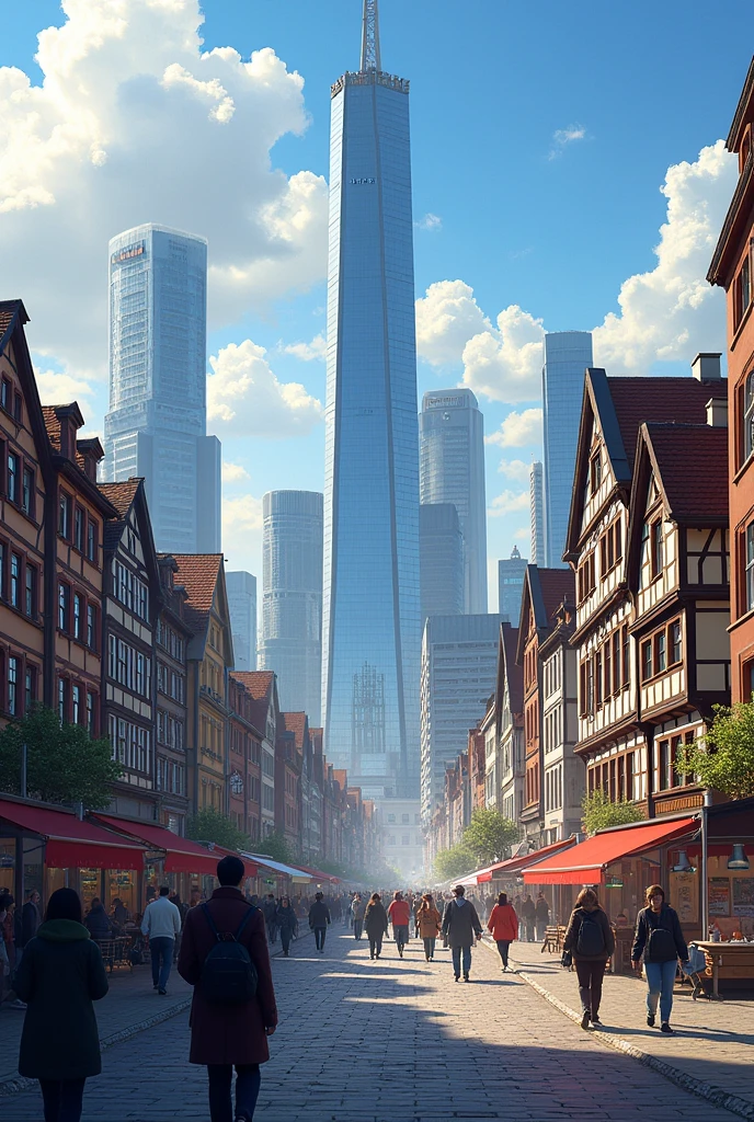 Create a realistic picture of Frankfurt am Main