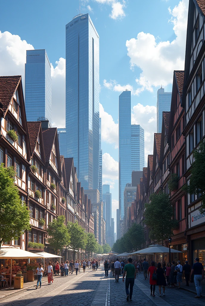 Create a realistic picture of Frankfurt am Main
