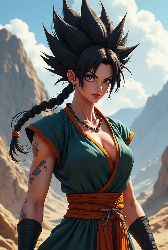 Avi woman Goki sister of Goku  