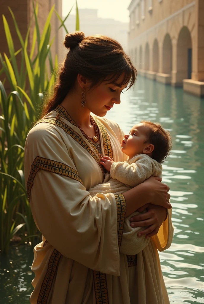 imageio: Baby Moses being found by Pharaoh&#39;s daughter.