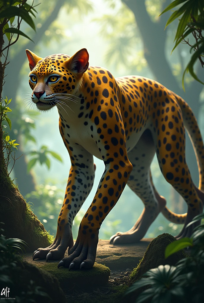 Fusion of a monkey with a jaguar