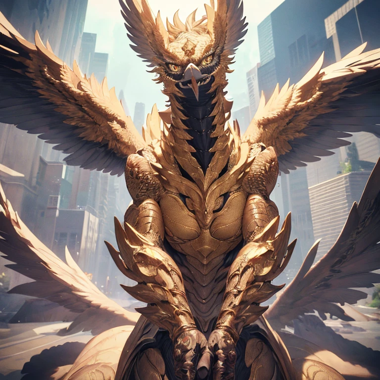 グリフォン:1.5, Griffin:1.5, UHD, retina, masterpiece, accurate, anatomically correct, textured skin, super detail, high details, high quality, best quality, highres, 8k