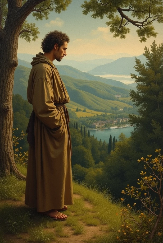 But as I said, an artistic style from long ago, that looks like the art of Leonardo da Vinci
