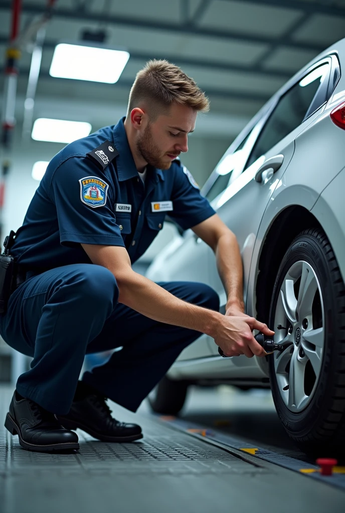 Create an image of the RSA vehicle inspection 