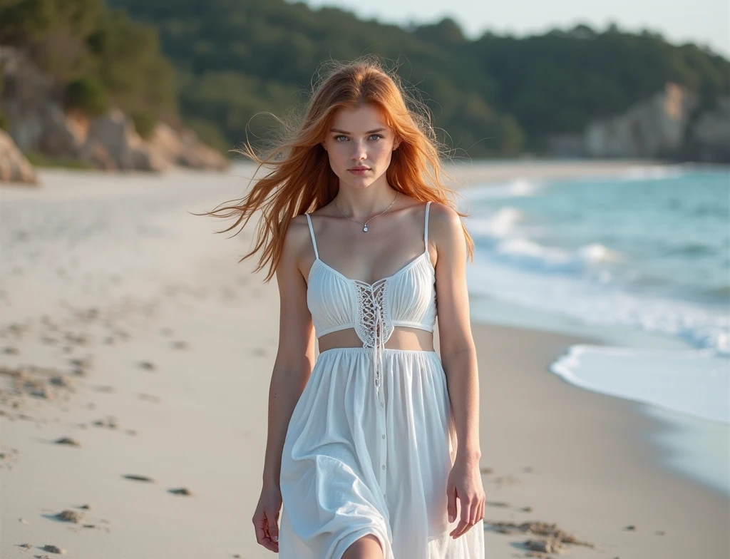 (young Kristina Pimenova ginger hair girl, blue eyes:1.6), (no panties:1.8), (naked, nude:1.5), (Without clothes, no bra:1.9),(long, messy hair, hair floating in the wind:1.6), blue eyes, detailed eyes, detailed lips, (lies nude, sensual, full body:1.5), (photo from different angles:1.5), (lies on creepy and scary gothic bed, fog:1.6), low neck, ray tracing, (best quality, 4k, 8k, high resolution, masterpiece:1.2), very detailed, (realistic , photorealistic, photorealistic :1.37), HDR, UHD, masterpiece, professional, vivid colors, bokeh, studio lighting